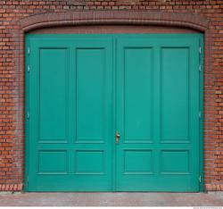 Double Wooden Doors